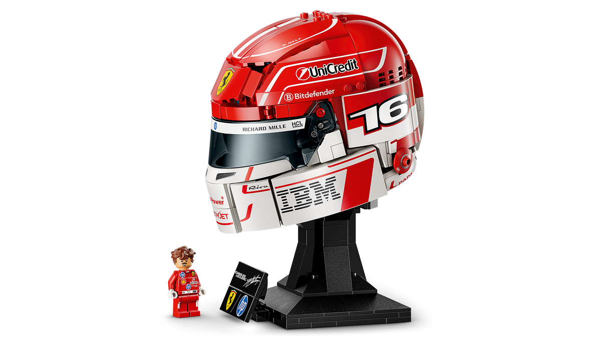 LEGO Editions Scuderia Ferrari HP Charles Leclerc kiiver 43014L