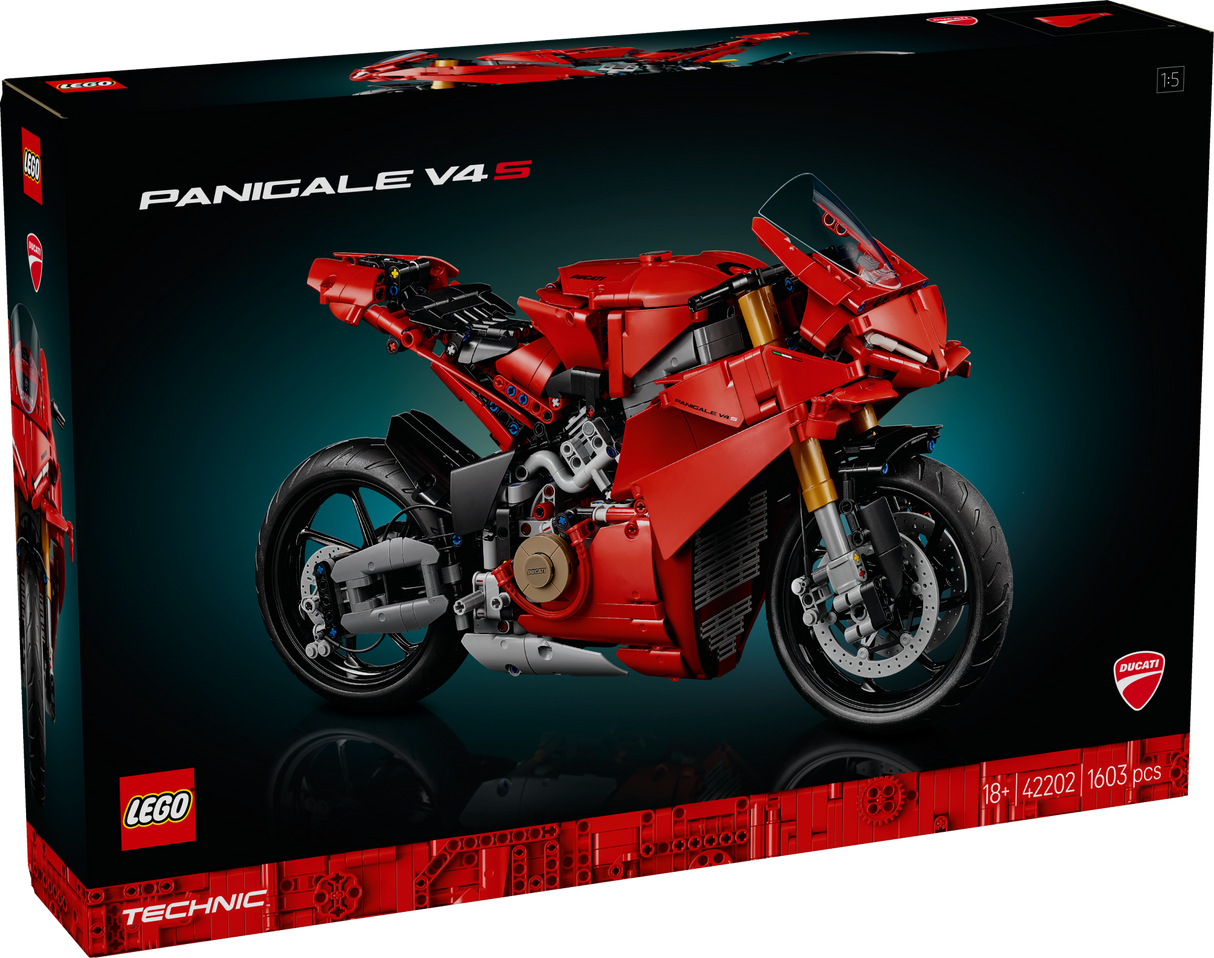 LEGO Technic Ducati Panigale V4 S mootorratas 42202L