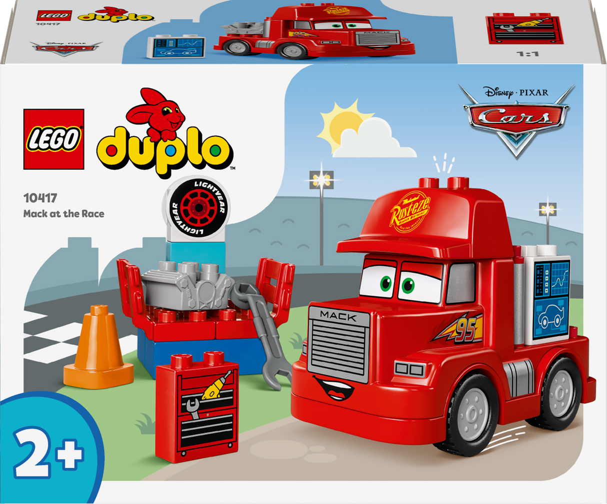 LEGO DUPLO Mack võidusõidul 10417L