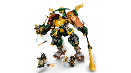 LEGO Ninjago Lloydi ja Arini ninjatiimi robotid 71794L