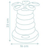 Smoby püramiid Roly Poly - värviline 140322S