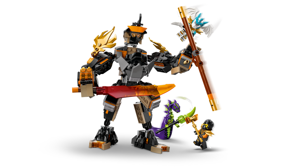 LEGO Ninjago Cole'i missioonirobot ja draakon Zane 71854L