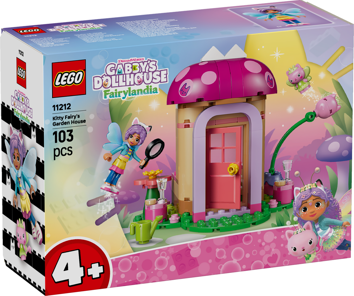 LEGO Gabby's Dollhouse Kiisuhaldja aiamaja 11212L