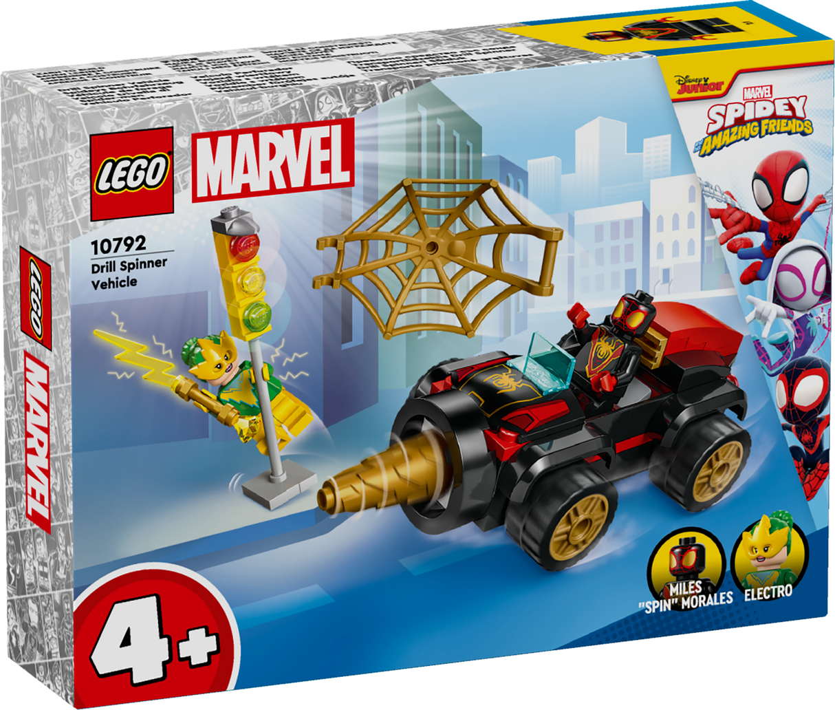 LEGO Spidey Drill Spinneri sõiduk 10792L