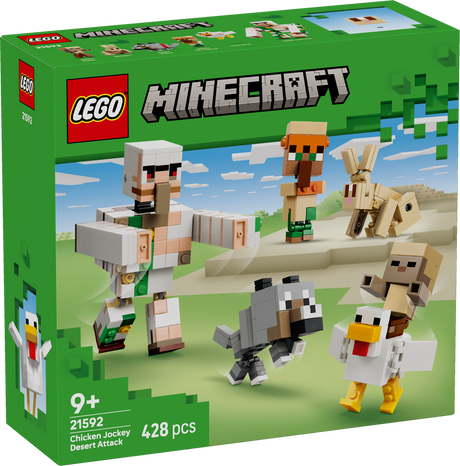 LEGO Minecraft Kanaratsutaja kõrberünnak 21592L