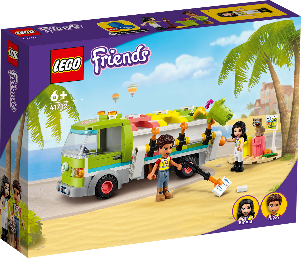 LEGO Friends Prügisorteerimisauto 41712L