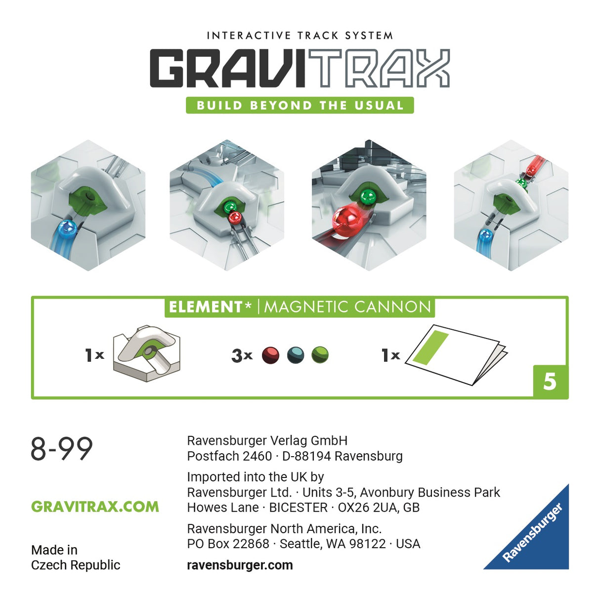 Ravensburger GraviTrax magneetiline kahur 22413UU