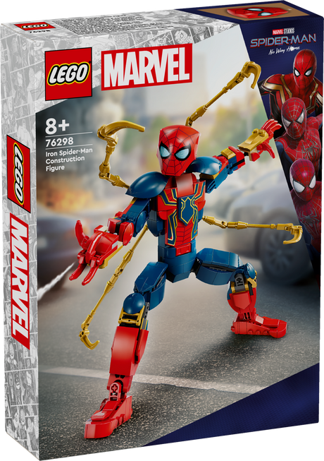 LEGO Marvel Iron Spider-Man ehitusfiguur 76298L