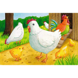 Ravensburger klotsipusle 6 tk Farm