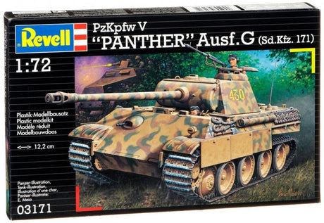 Revell liimitav mudel tank PzKpfw. V Ausf. G `Panther`  1:72 03171R