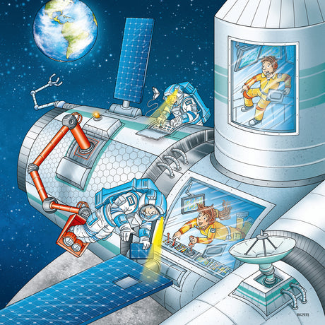 Ravensburger pusle 3x49 Astronaudid 050888V