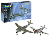 Revell Võitluskomplekt Messerschmitt Me262 & P-51B Mustang 1:72 03711R