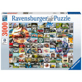 Ravensburger pusle 3000 tk 99 VW mudelit 160181V