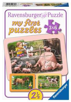 Ravensburger minu esimene pusle 3x6 tk 056798V