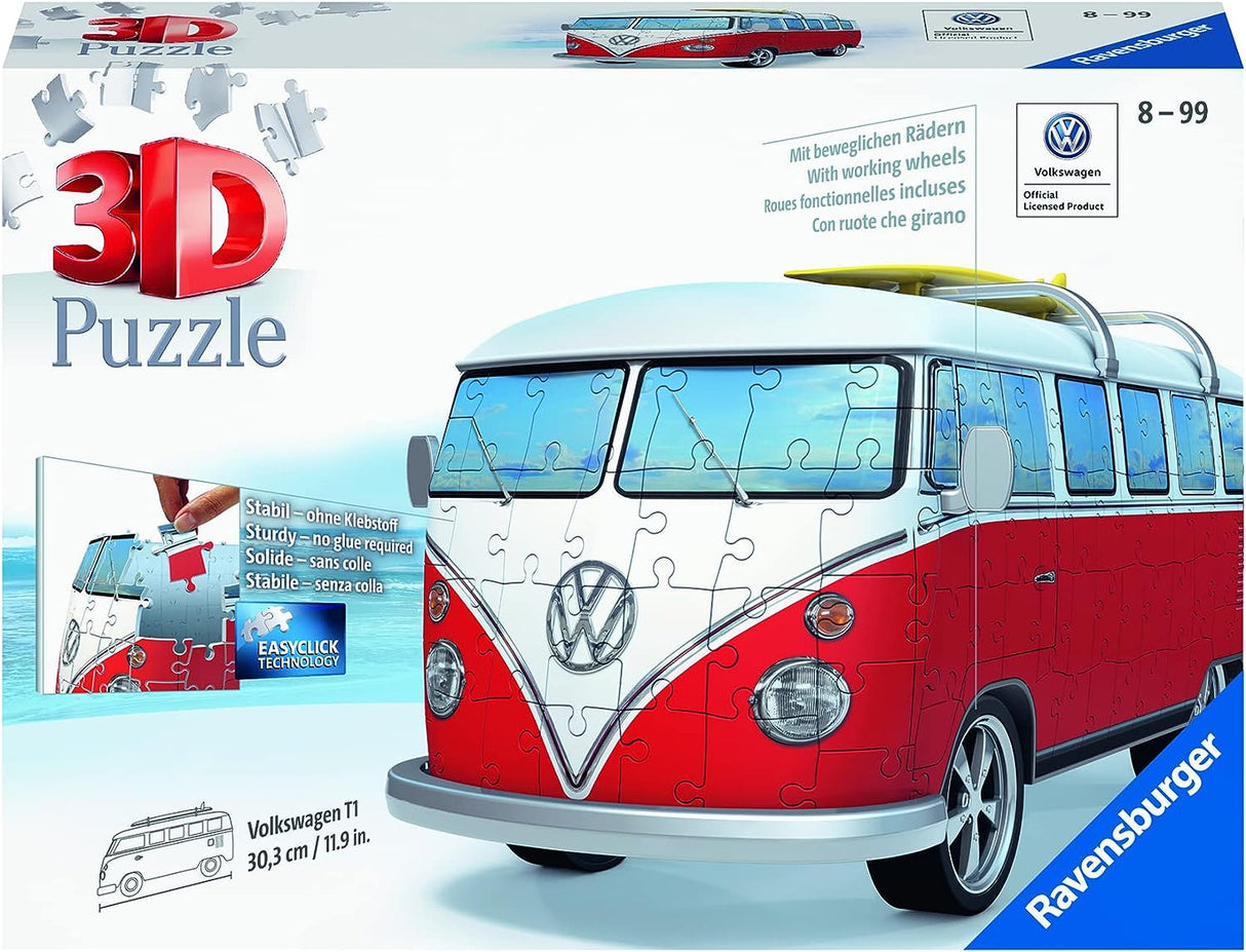 Ravensburger 3D pusle 162 tk Volkswagen buss 125166V