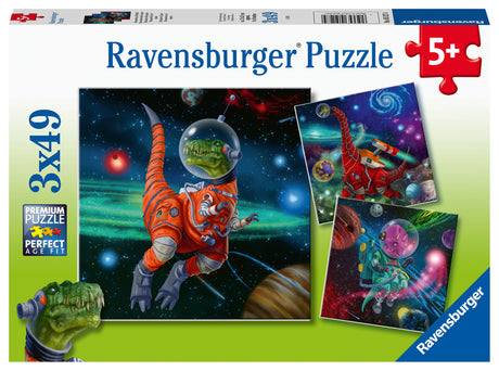 Ravensburger pusle 3x49 tk Dinosauruste maailm 051274V