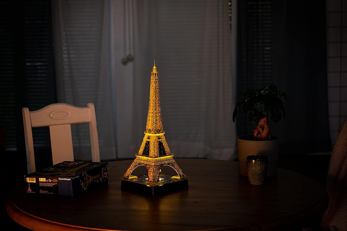 Ravensburger 3D pimedas helendav pusle Eiffeli torn 216 tk 125791V