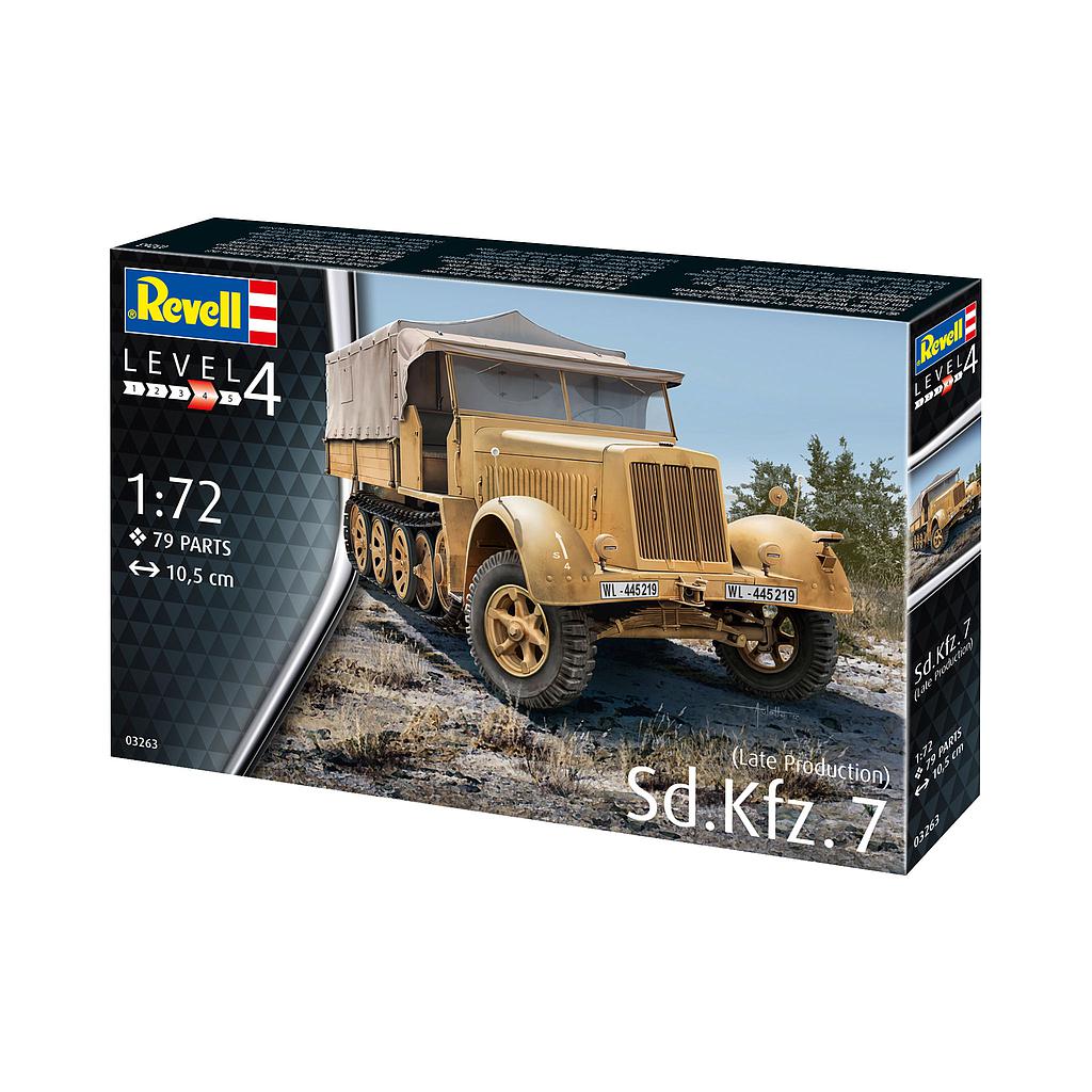 Revell liimitav mudel Sd.Kfz. 7 (1:72) 03263R