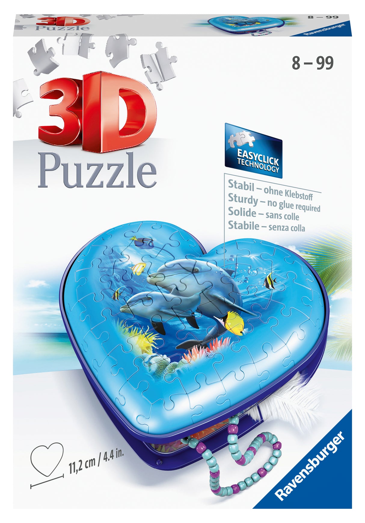 Ravensburger 3D pusle ehtekarp Veealunemaailm 111725V