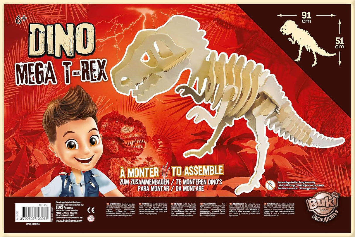 Buki 3D Mega dinosaurus D6MI