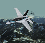 Revell mudel Maverick's F/A-18 Hornet 'Top Gun: Maverick' easy-click 1:72 04965R