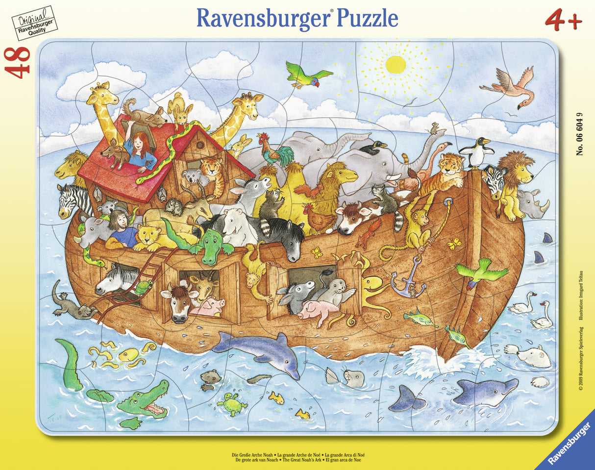 Ravensburger suur plaatpusle 48 tk Noa laev 066049V