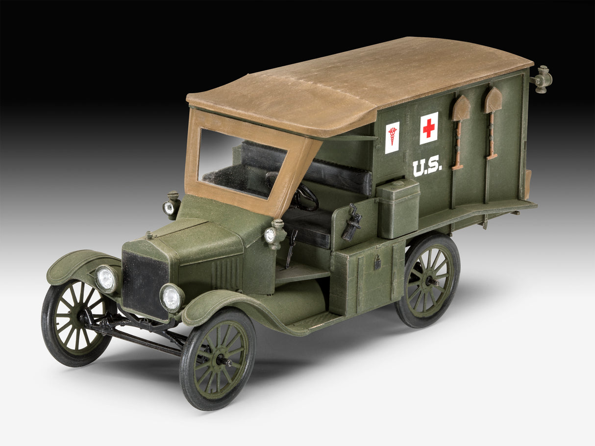 Revell liimitav mudel Model T  1917 kiirabi 1:35 03285R