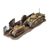 Revell liimitav mudel Char. B.1 bis & Renault FT.17 1:76 03278R