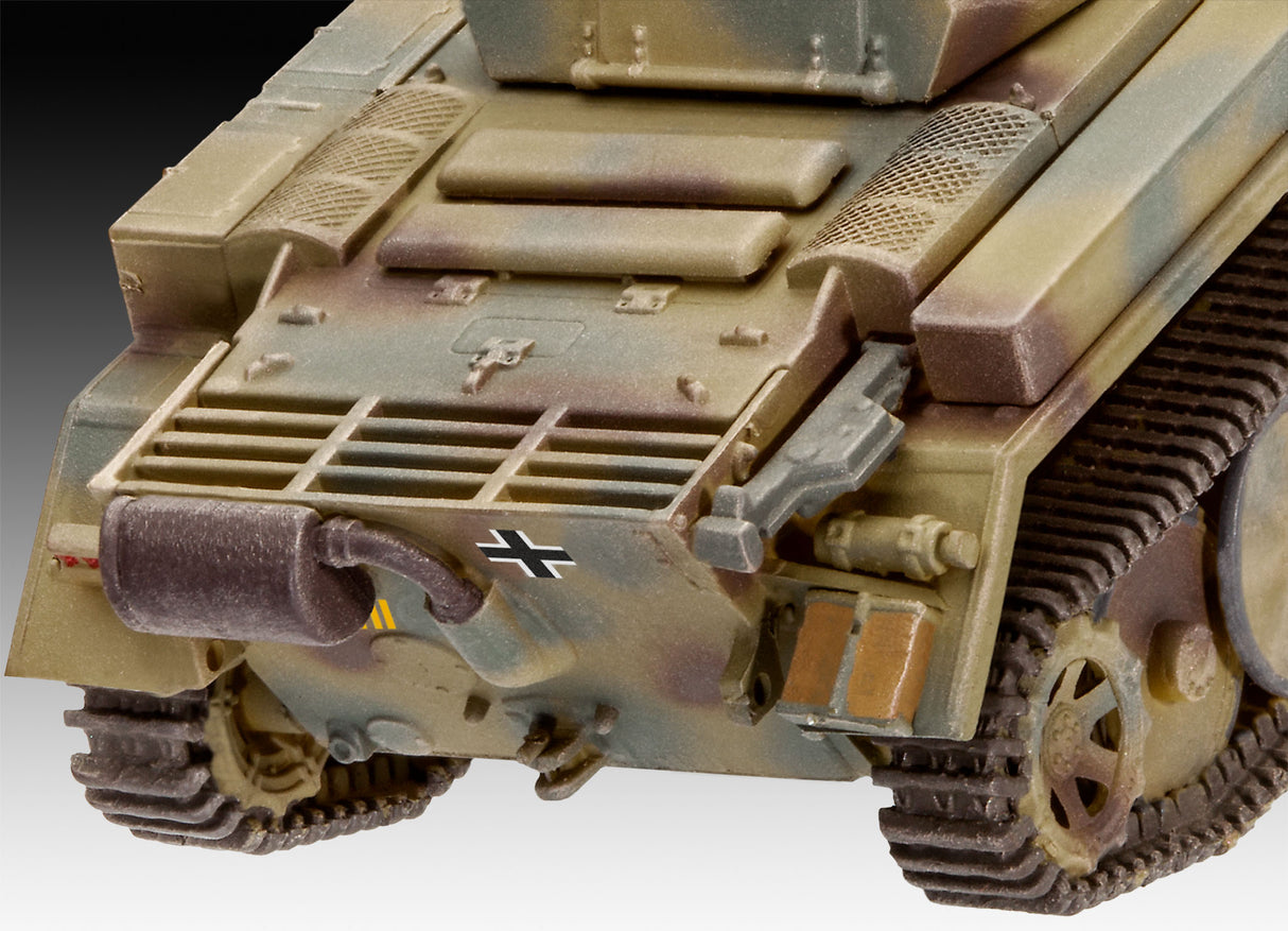 Revell liimitav mudel tank PzKpfw II Ausf.L LUCHS (Sd.Kfz.123) 1:72 03266R