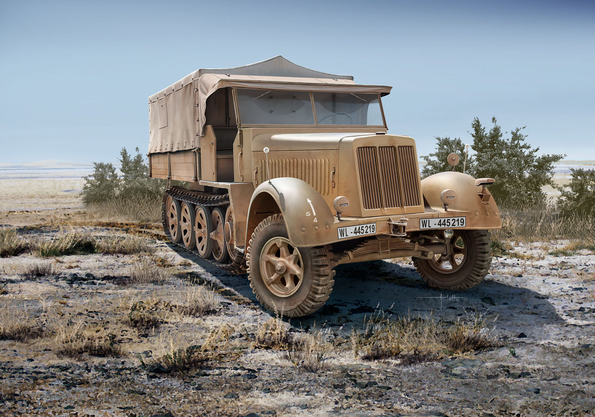 Revell liimitav mudel Sd.Kfz. 7 (1:72) 03263R