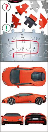 Ravensburger 3D pusle Lamborghini Huracan EVO 112388V